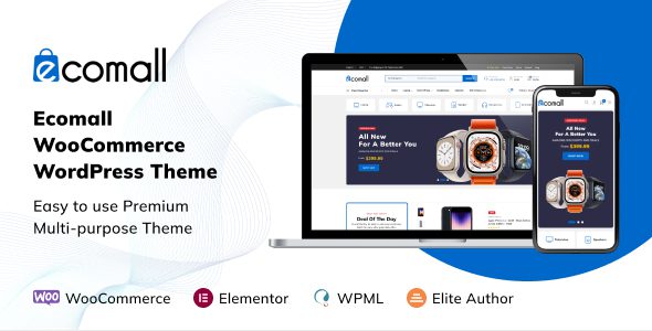Ecomall 1.1.8 – Elementor Electronics WooCommerce 主题