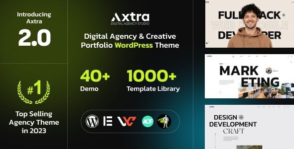Axtra 2.6 – 数字代理创意组合主题