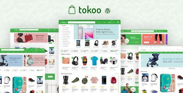 Tokoo 1.1.19 – 适用于附属公司、Dropship 和多供应商网站的电子商店 WooCommerce 主题