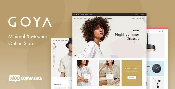 Goya 1.0.8.24 – 现代 WooCommerce 主题