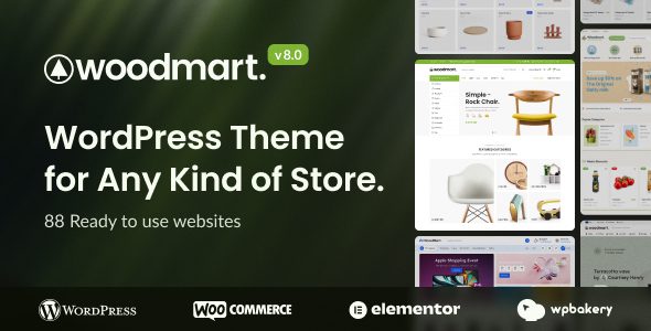 WoodMart 8.0.3 – 多用途 WooCommerce 主题