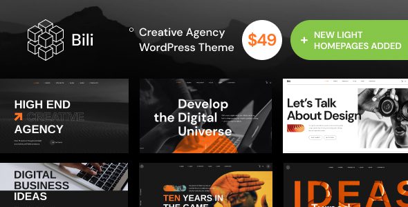 Bili 1.1.13 – 创意机构 WordPress 主题