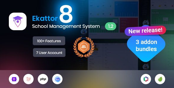 Ekattor 8 学校管理系统 （SAAS） 2.0