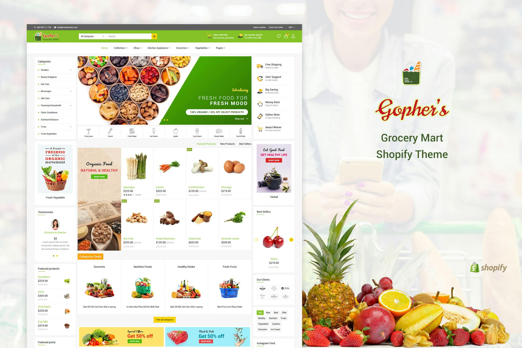 gophers-grocery-shopping-shopify-主题