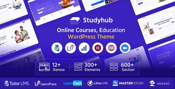 Studyhub 1.0.5 – 教育 WordPress 主题