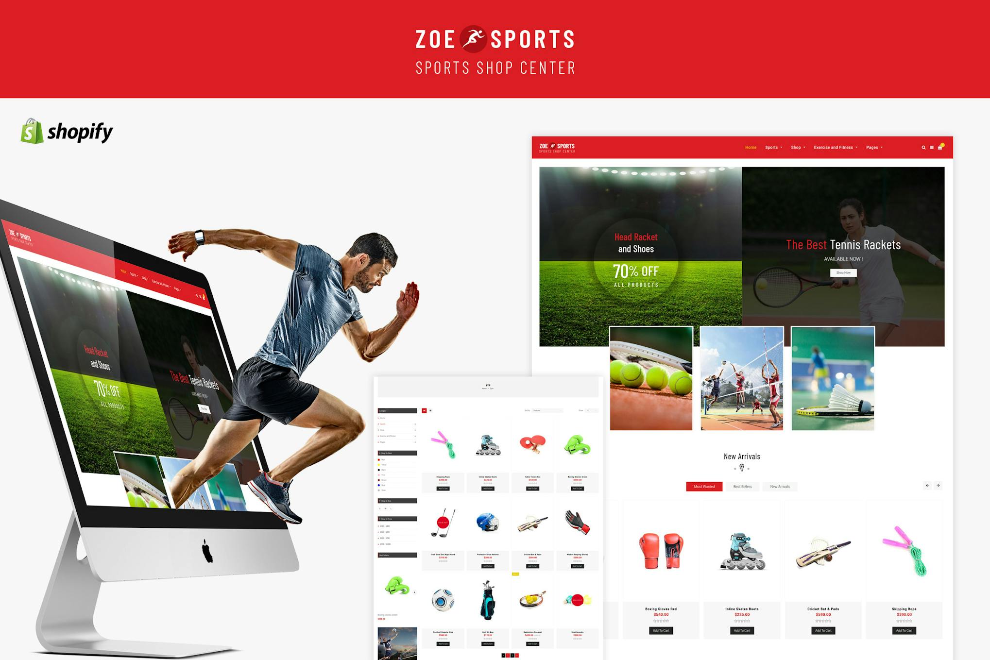 zoe-sport-store-shopify-主题