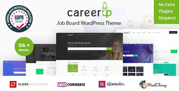 CareerUp 2.3.34 – 工作委员会 WordPress 主题