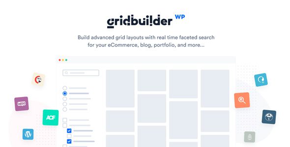 WP Grid Builder 2.1.3 + Addons – 创建高级可过滤和多面网格WordPress
